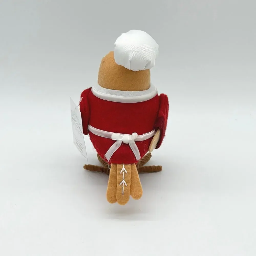 Target Featherly Friends Bird SMIDGEN w/Baker Hat How To Cook Book Christmas NEW